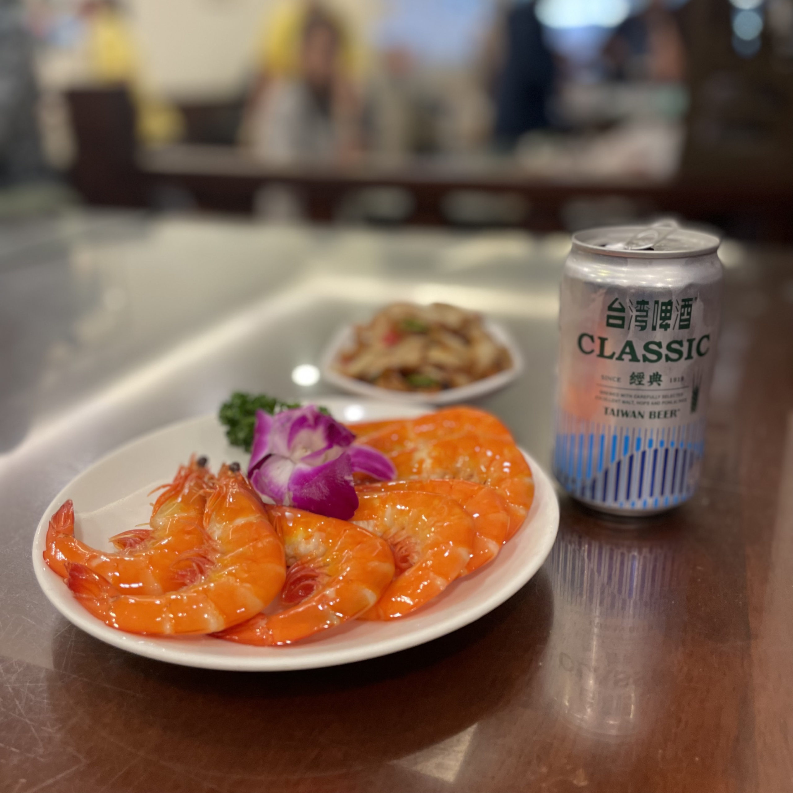 酔っぱらいエビ 紹興酒漬け 台湾中華料理