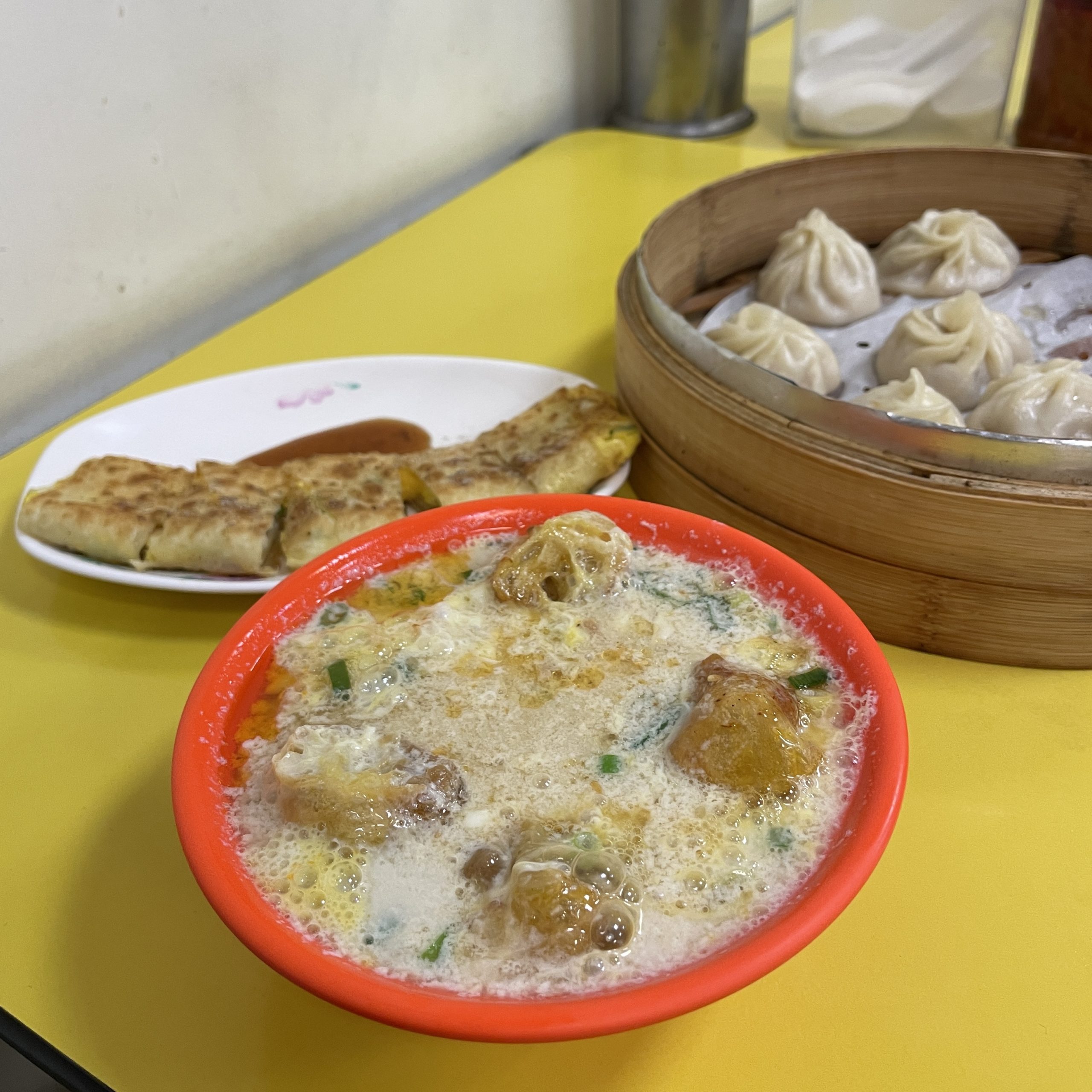 鹹豆漿 台湾伝統朝食 豆乳スープ